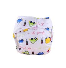 Neworldline 1PC Cute Baby Cotton Training Pants Reusable Infants Nappies Diapers S-AS Shown